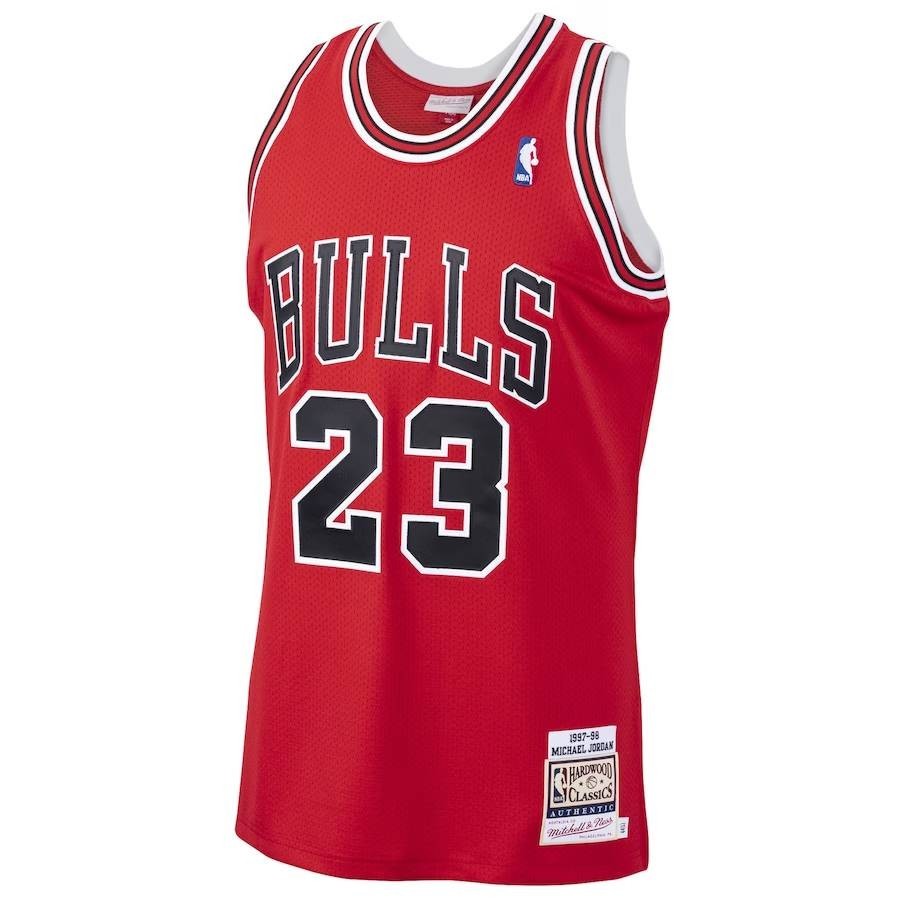 Áo jersey chính hãng Harden Classics của Michael Jordan Chicago Bulls 1997/98 - Phù hợp mọi kích cỡ