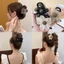Kẹp hoa lưới đính đá - Ngọt ngào, thanh lịch, dễ thương - Kẹp tóc thanh lịch Hàn Quốc - Phụ kiện tóc cho bé gái - Kẹp cá mập Barrettes - để hẹn hò, tiệc tùng