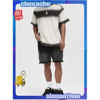 Áo thun Stee Cổ tròn SPAINT B Letter ICVCVNI Unisex