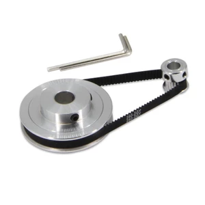 Bánh xe đồng bộ GT2 20 & 80 răng Ròng rọc định giờ bằng nhôm với đai 250mm