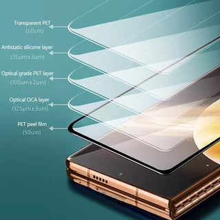 9D Full Cover Kính Cường Lực Trong Suốt Cho Huawei Honor Magic V5 V3 Vs3 V2 RSR 5G Phim Bảo Vệ Chống Trầy Xước Bảo Vệ Màn Hình