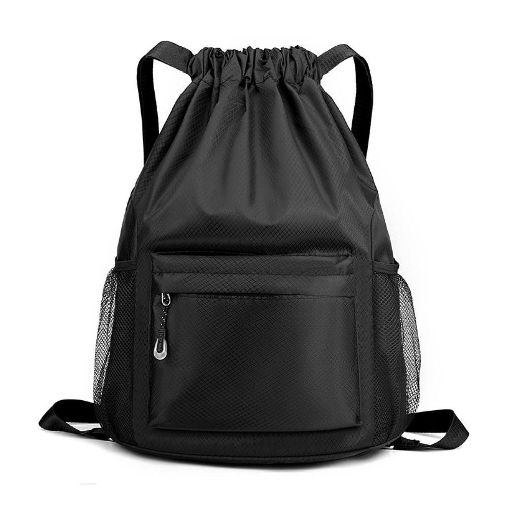 Ba lô dây rút ROLY, Ba lô đa năng dây rút Nylon, Túi du lịch 5 màu chống thấm nước thời trang Unisex