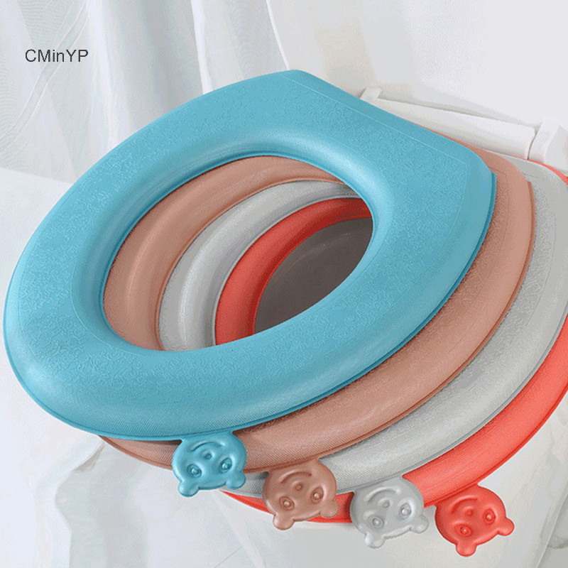 Vỏ bọc bồn cầu chống thấm nước CMinYP EVA dày bốn mùa Tấm lót vệ sinh đa năng Glory
