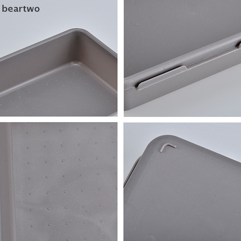< Beartwo > 8 Chiếc Ngăn Kéo Tổ Chức Hộ Gia Đình Chống Bụi Bàn Văn Phòng Phẩm Hộp Bảo Quản Nữ Trang Điểm Nhà Bếp Phụ Kiện Phòng Tắm Đẹp