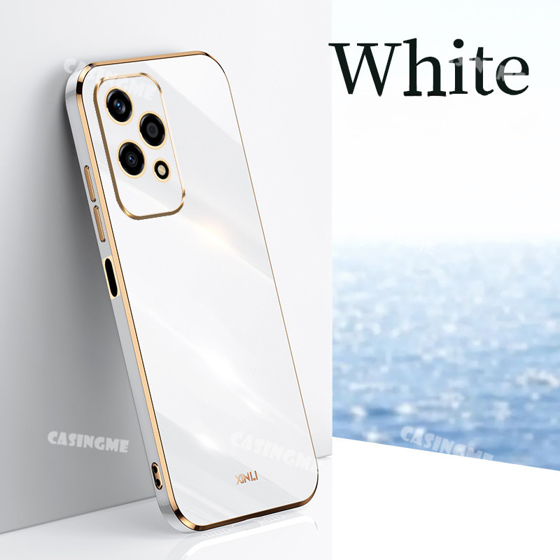Honor 200 Lite 5G 2024 Vỏ Mạ Sang Trọng Cho Honor 200 Lite 200Lite Honor200Lite Lite200 Pro 4G 5G 2024 Ốp lưng Silicon Mềm Chống Sốc Ốp lưng