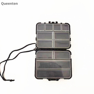 Queenten Lure Hộp Bảo Quản Phụ Kiện Câu Cá Hộp Phụ Kiện Câu Cá Móc Câu Bảo Quản Mồi Hộp QT