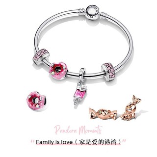 Hàng giao ngay dòng bánh rán bạc 925 màu hồng bất ngờ