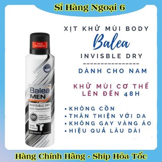 Xịt khử mùi Balea Men 48h 200ml của Đức - Dành cho nam