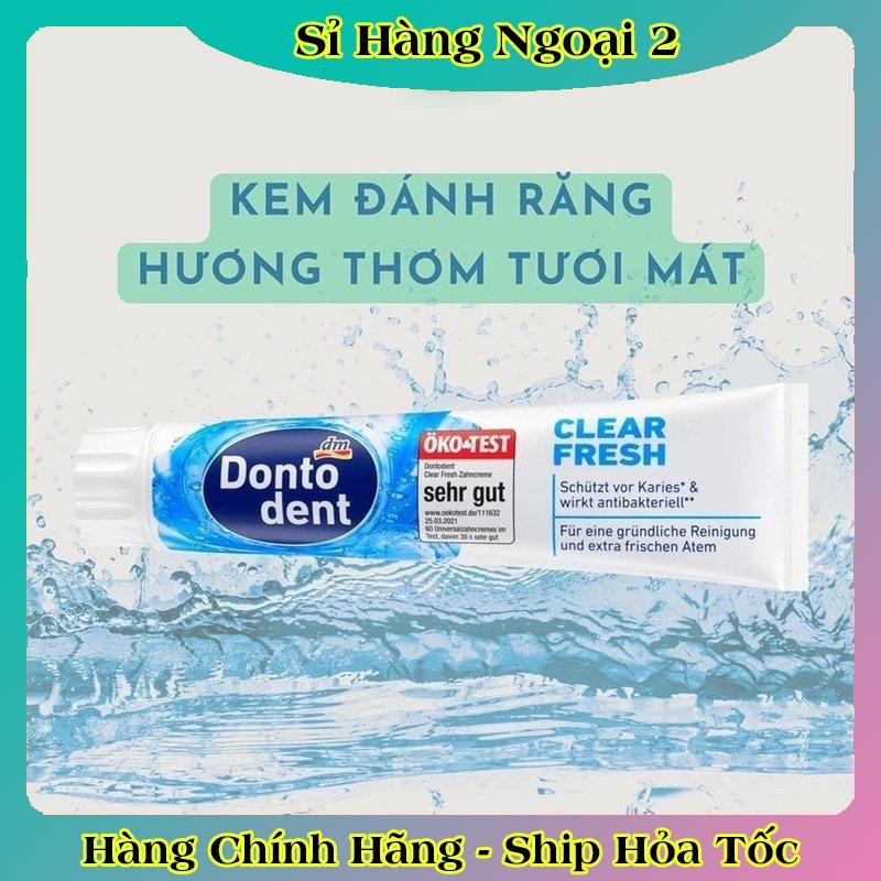 Kem đánh răng Dontodent 125ml- Nội địa Đức