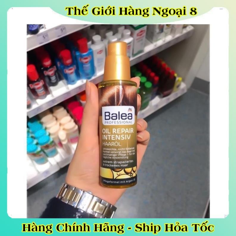 [auth] Tinh dầu dưỡng tóc Balea phục hồi tóc khô, hư tổn và chẻ ngọn -Nội địa Đức Đủ Bill [Hot]