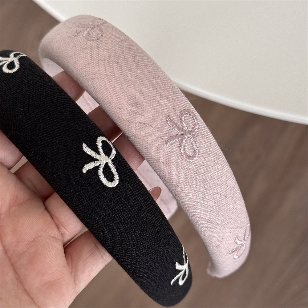 Nữ Nơ Tóc Vòng Xốp Tóc Hoop