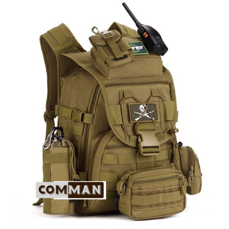 Balo chiến thuật COMMAN_Backpack Hunting Gear Rucksack