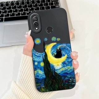 Dành Cho Huawei Y9 2019 Vỏ JKM-LX1 JKM-LX2 JKM-LX3 Vỏ Điện Thoại Sơn Thời Trang Ốp Lưng Silicon Mềm Cho Huawei Y9 2019 Ốp Lưng