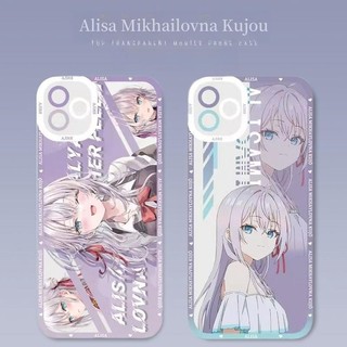 Ốp lưng Anime Roshidere Alya Alisa Mikhailovna Kujou cho Samsung Galaxy A02 A21S A11 A13 A10 A10S A31 A71 A55 A51 A30 A20 A24 Ốp điện thoại silicon mềm dễ thương trong suốt
