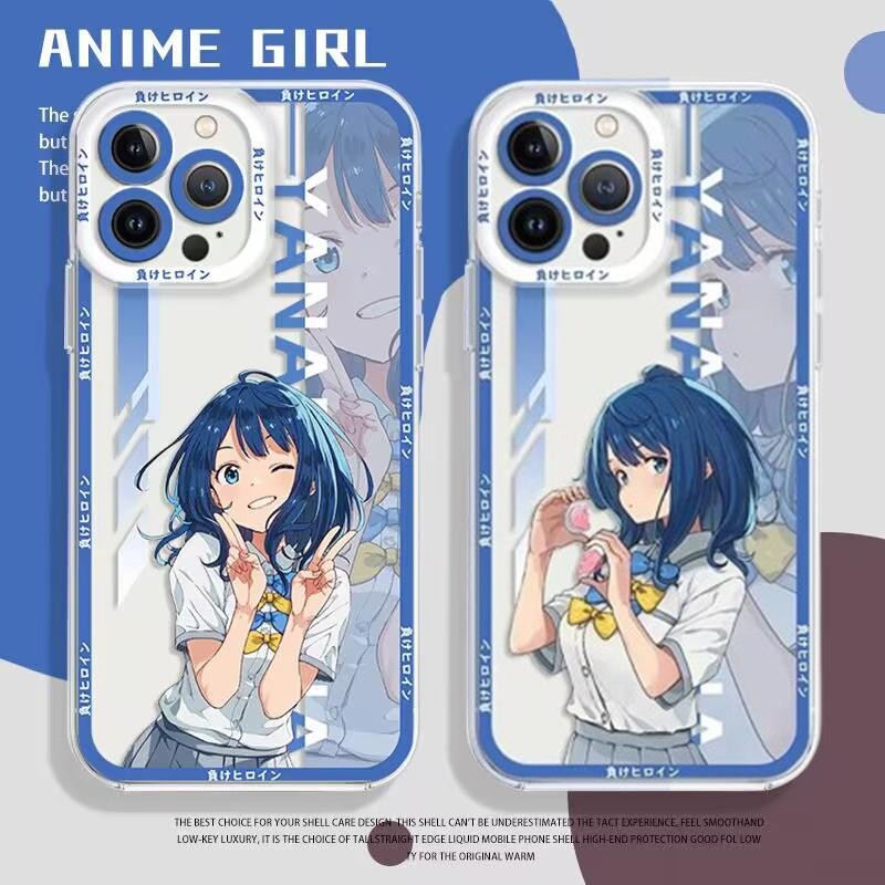 Anime Cô Gái Dễ Thương Anna Yanami Quá Nhiều Mất Heroines Vỏ Điện Thoại Cho Xiaomi Redmi Note 13 Pro 12 11 10 Plus 13C 12C 9C 9A A3 Ốp Lưng Trong Suốt