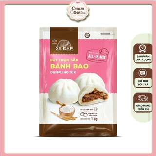 Bột Trộn Sẵn Bánh Bao CJ Cao Cấp Hiệu Xe Đạp 1Kg