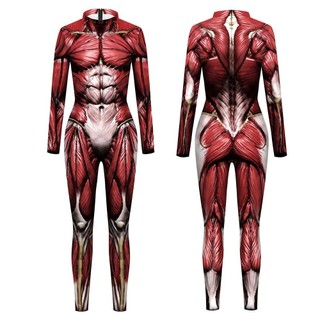 Avatar Halloween Nam Nữ cosplay sân khấu, trang phục body ngộ nghĩnh