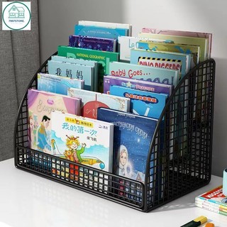 Kệ Giá Sách Để Bàn 3 Ngăn, Dụng Cụ Để Đồ Cho Siêu Tiện Lợi