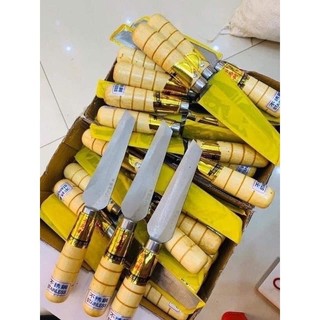 Dao gọt cán gỗ trung sắc bén tiện dụng mẫu mới nhất #A158