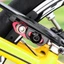 Mở rộng Caliper phanh CHEESELY màu đỏ đen dành cho bộ bánh xe đạp từ hợp kim nhôm