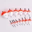 GAVESTO 10 Cái / bộ Bobber Câu Cá, Phao Câu Cá EVA Trắng Đỏ, 3 / 5 / 10 / 20g Phao Câu Cá Chất Lượng Cao