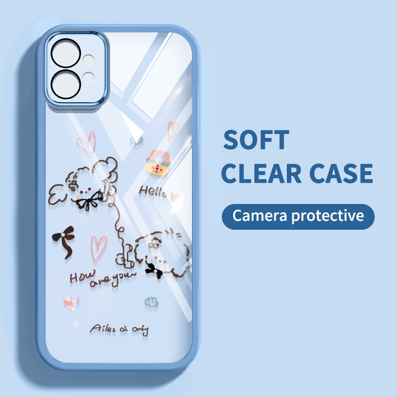 Ốp Điện Thoại YBD Cho Infinix Smart 10 Plus Tecno Spark GO 2 POP 10 KM4 Smart 9 HD X6532C Hot 50i X6531 X6531B Vỏ Mềm Trong Suốt