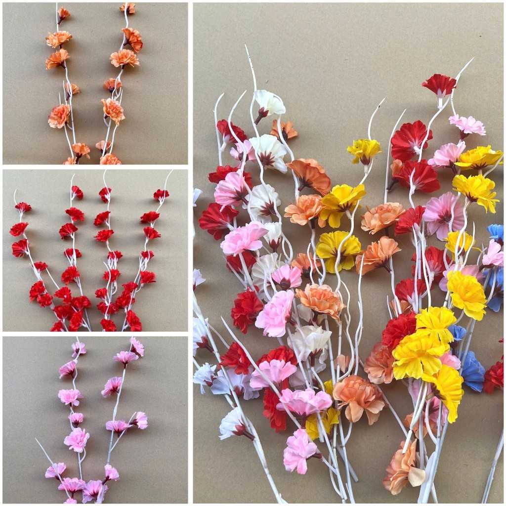 Cành đào râu trang trí . Phụ kiện decor cao cấp | Shopee Việt Nam