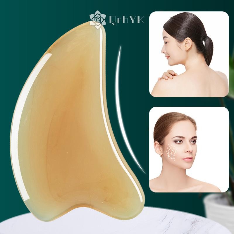 Qrhyk Gua Sha Body Scraping Facial Face Thin Gua Sha Board Massage Tool Set mới