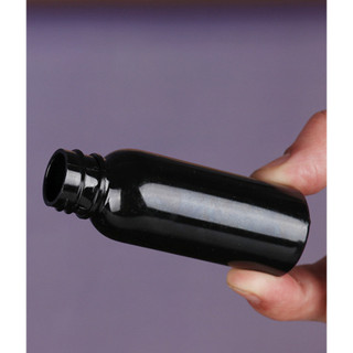 50ml 100ml ml chai xịt nhỏ chống ánh sáng màu đen cồn phụ chai xịt sương mịn chai xịt nhựa chai xịt