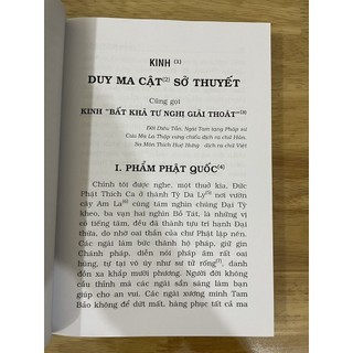 Sách - Kinh Duy Ma Cật Sở Thuyết Kinh ( bìa mềm) - HT Thích Huệ Hưng