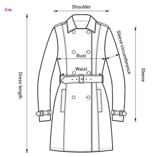 Kaki Loose Classic Trench Coat Chiều dài vừa phải Áo khoác ngoài
