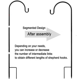 Jkdesign Móc cây, Chân đế trang trí sân vườn Móc chăn cừu, Phụ kiện đèn lồng Móc treo cọc sân vườn Chân đế cây ngoài trời