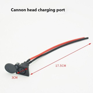 [Chất lượng cao] Bộ sạc xe điện THEHOMECO, Cổng sạc pin 3 chân 6 kiểu, phích cắm nam và nữ có nắp phụ kiện xe điện