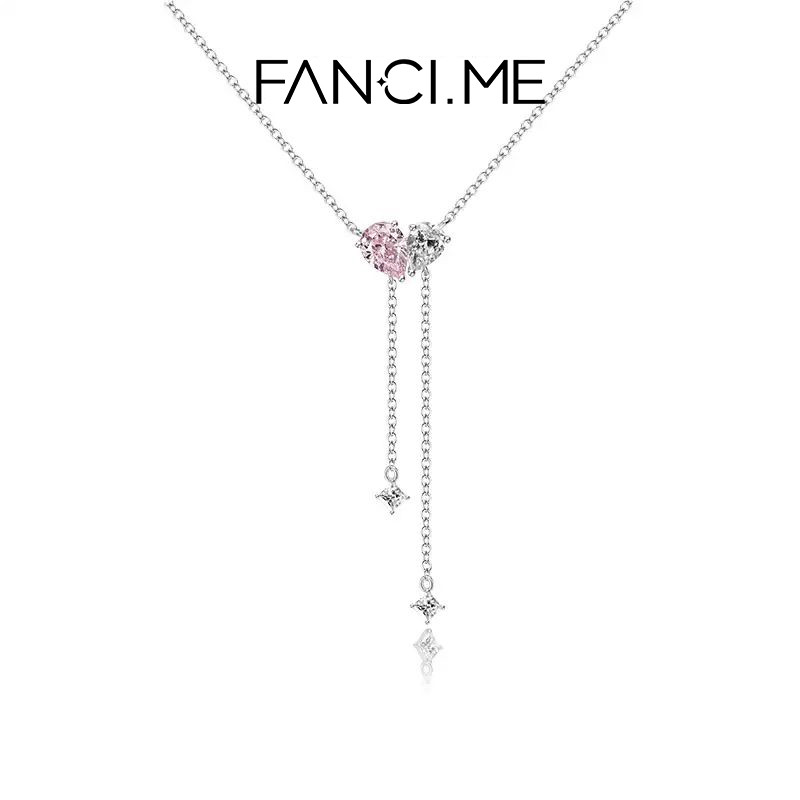 Vòng cổ trái tim FanciMe Bạc - Dây chuyền xương đòn thanh lịch ngọt ngào dành cho nữ | Trang sức tình yêu lãng mạn
