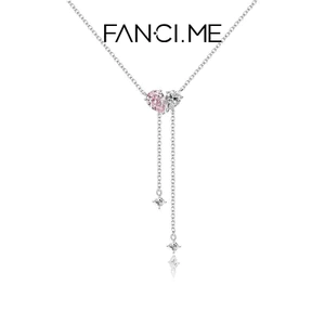 Vòng cổ trái tim FanciMe Bạc - Dây chuyền xương đòn thanh lịch ngọt ngào dành cho nữ | Trang sức tình yêu lãng mạn