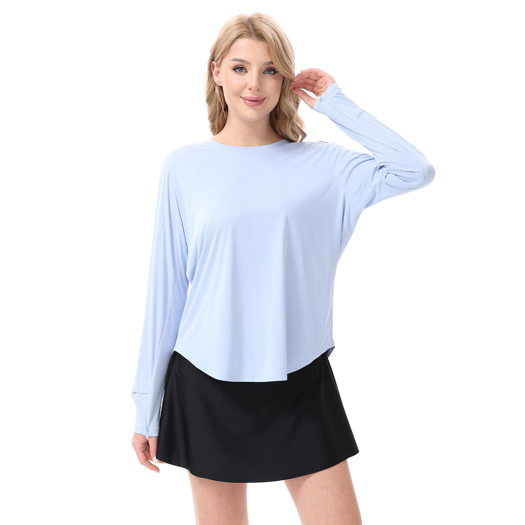 Leikefitness - Quần Áo Chống Nắng Ice Silk Mùa Hè 2025, Thoáng Khí và Bảo Vệ Tia UV