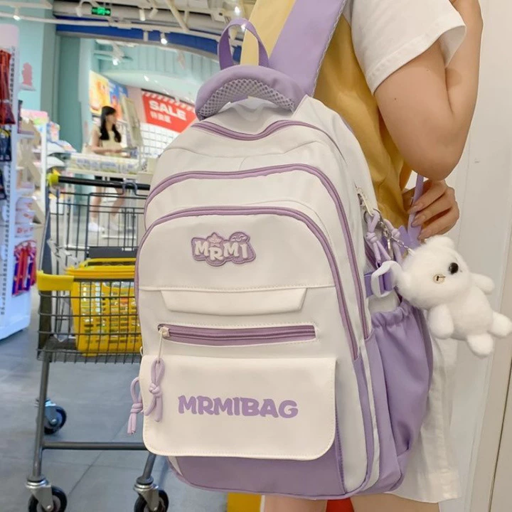 Women's Korean-Style Backpack – Large, for School – 7