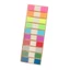 YOI 100 120 Đếm Màu Dính PET Nhãn Trang Bút Đánh Dấu Văn Bản Dải Highlighter