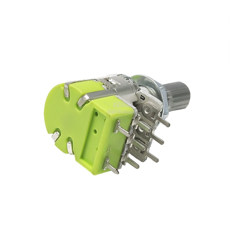 120GS RV12 Loại Chiết áp B10K / 50K / 100K Dual-Link 8-Foot có công tắc Âm lượng Tay cầm có thể điều chỉnh Chiều dài 15MM