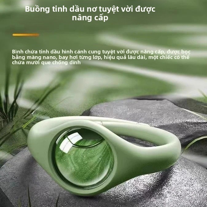 Vòng Đuổi Muỗi Di Động - Bảo Vệ Gia Đình Khỏi Muỗi Đốt, Thiết Kế Tiện Lợi, Dùng Cho Bé & Người Lớn, Hiệu Quả Tức Thì