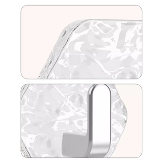 COLO 10 Cái Móc Dính Acrylic Vô Hình Chất Liệu Chắc Chắn Không Hư Hại Treo Tường Phụ Kiện Cho Tổ Chức Gia Đình