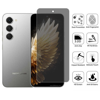 1-2 Chiếc Tecno Spark 40 Pro Kính Cường Lực Chống Gián Điệp Bảo Vệ Màn Hình Riêng Tư Cho Tecno Spark Go 1 1S 2024 30c 30 20 Pro 4G 5G