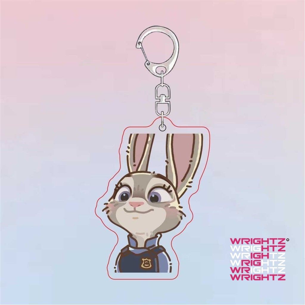 Móc khoá Zootopia, Nick the Fox, Judy the Rabbit WrightZ | Shopee Việt Nam