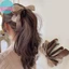 Sund Nơ Chuối Kẹp Đuôi Ngựa Cao Cố Định Kẹp Lưng Kẹp Tóc Thời Trang Đuôi Ngựa Giá Đỡ Tóc Móng Vuốt Kẹp Bé Gái Phụ Kiện Tóc VN
