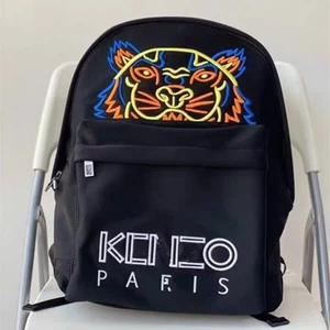 Balo Thêu Hổ Zo Zo KCloset Cặp Đựng Sách Vở Laptop Chất Dù Size 40 Thời Trang Nam Nữ Chống Nước NA958