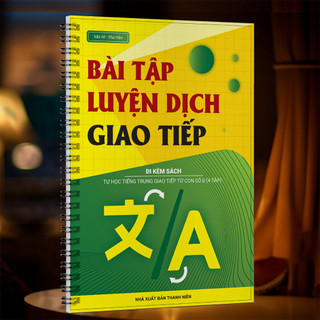 Sách-Combo:Sổ tay ngữ pháp+Bài tập luyện dịch giao tiếp