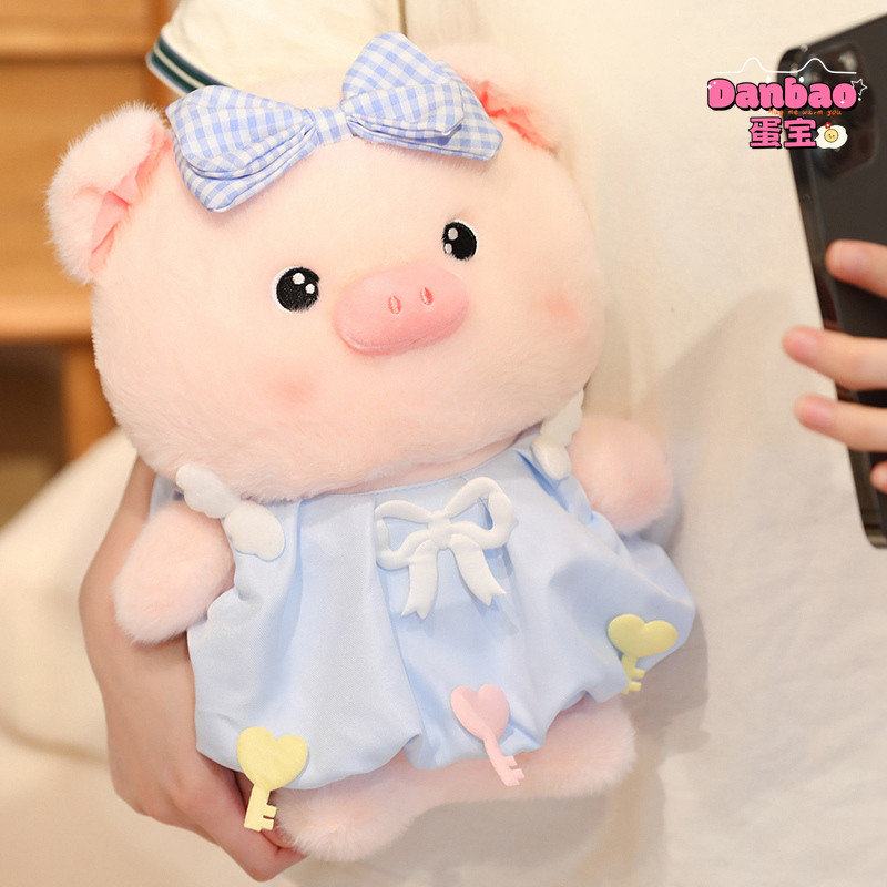 Cặp Đôi Lợn Hồng Sang Trọng Đồ Chơi Búp Bê Lợn Dễ Thương Gửi Cặp Đôi Quà Tặng Xưng Tội Quà Tặng Sinh Nhật Danbao Đồ Chơi
