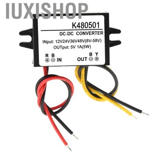 Iuxishop IUXISHOP-VN DC-DC Bước xuống Mô-đun 12V/24V/36V/48V đến 5V 1A Giảm điện áp Transform