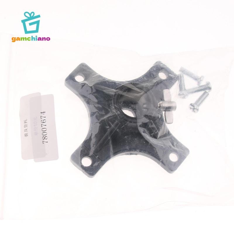 Đế Ghế Gắn Tấm Trống Phân Phân Đĩa Xoay Thêm Di Động