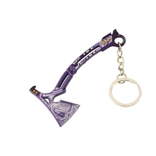 [Mặt dây chuyền] Khu vực tối Đột phá 9cm Vũ khí hợp kim Chiến binh biển băng Tomahawk Vũ khí Axe Mô hình Móc khóa Mặt dây chuyền Đồ chơi TJQU